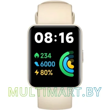 Смарт-часы Xiaomi Redmi Watch 2 Lite (бежевый, международная версия)